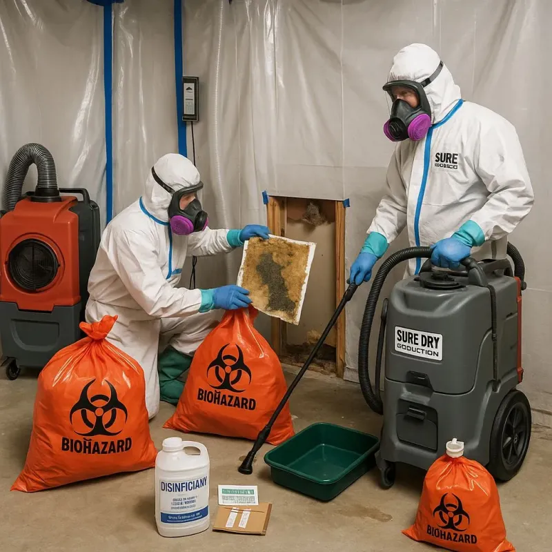 Contaminated Water Handling Protocols process in Lake Arrowhead, ME